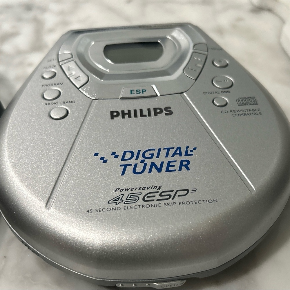 Philips 45 esp portable personal cd player jog proof - Picture 4 of 8